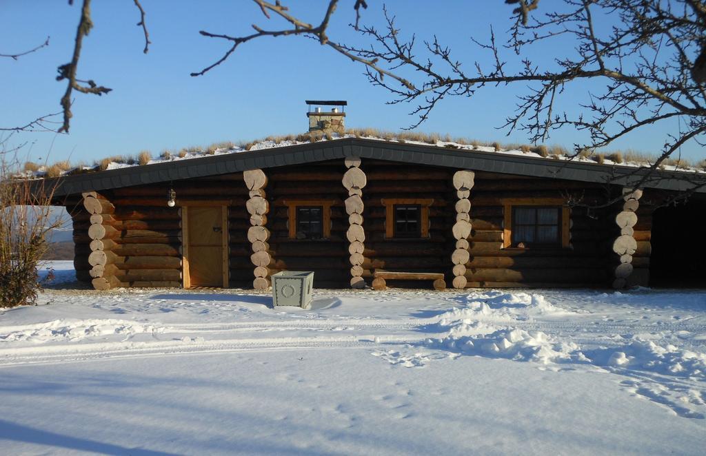 Dein Blockhaus Villa Gollenberg ภายนอก รูปภาพ